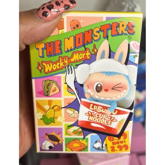 The Monsters Labubu Wacky Mart PopMart Cup Noodle Blind Box - Picture 1 of 3
